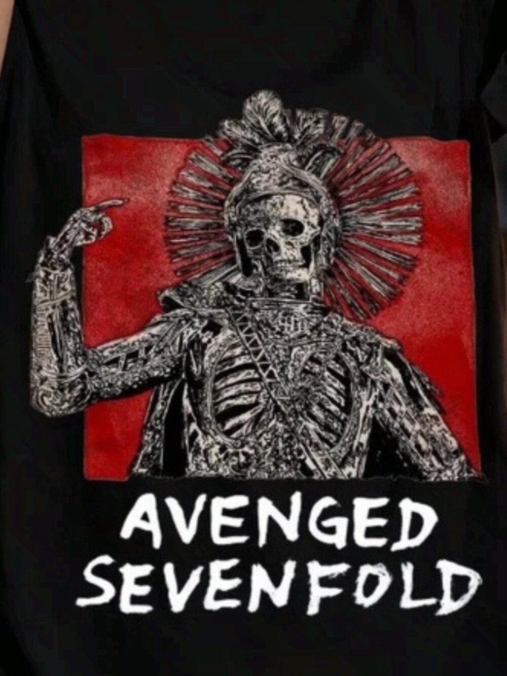 Avenged Sevenfold Vintage Metal Band Tour 2026 Graphic T-Shirt - Picture 2 of 3
